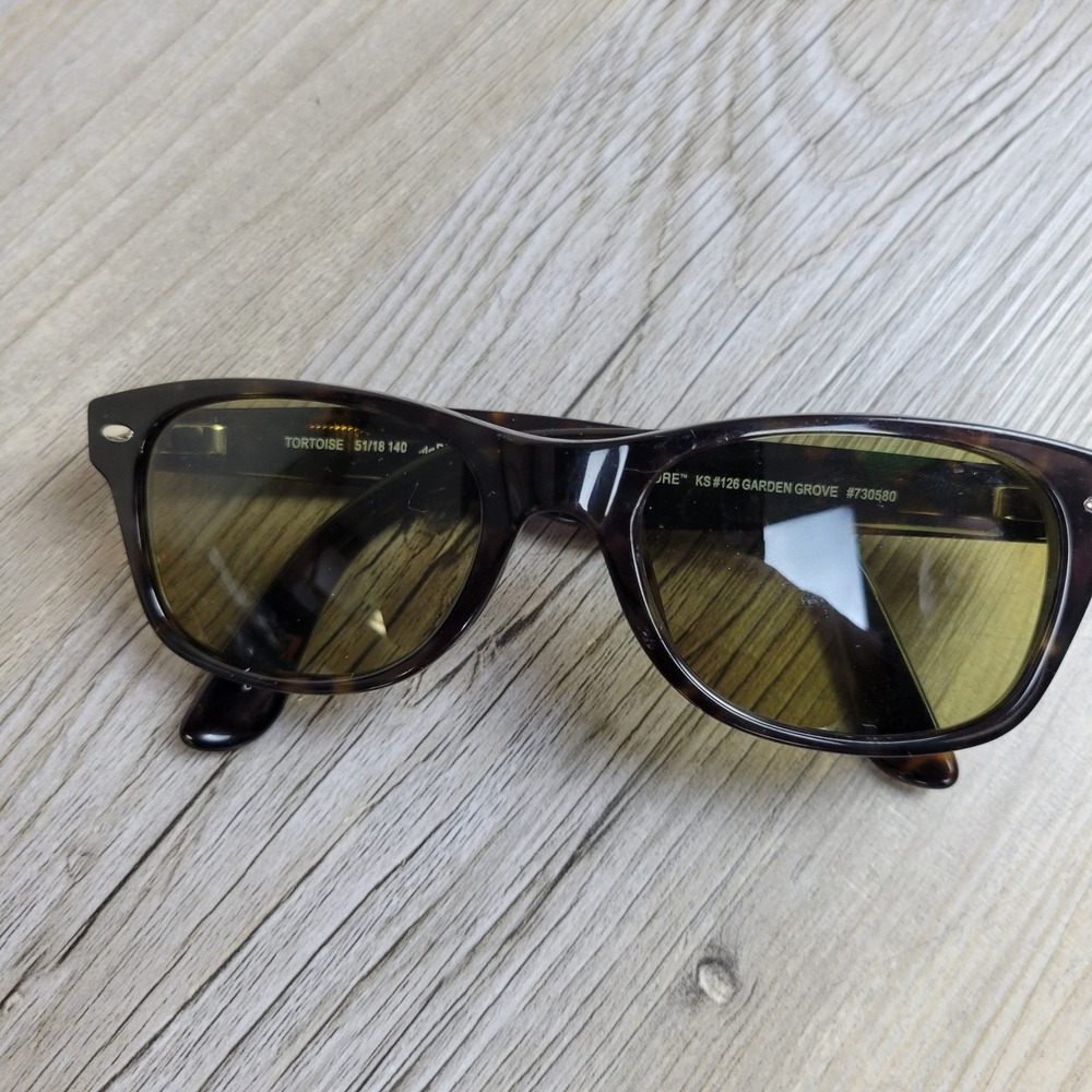 Kirkland Signature Eyeglasses Frames KS #126 Garden Grove Tortoise 51-18-140 - Picture 7 of 14